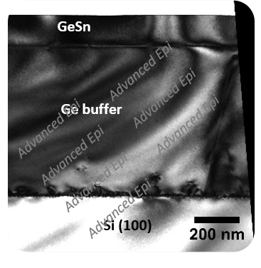 GeSn TEM Micrograph